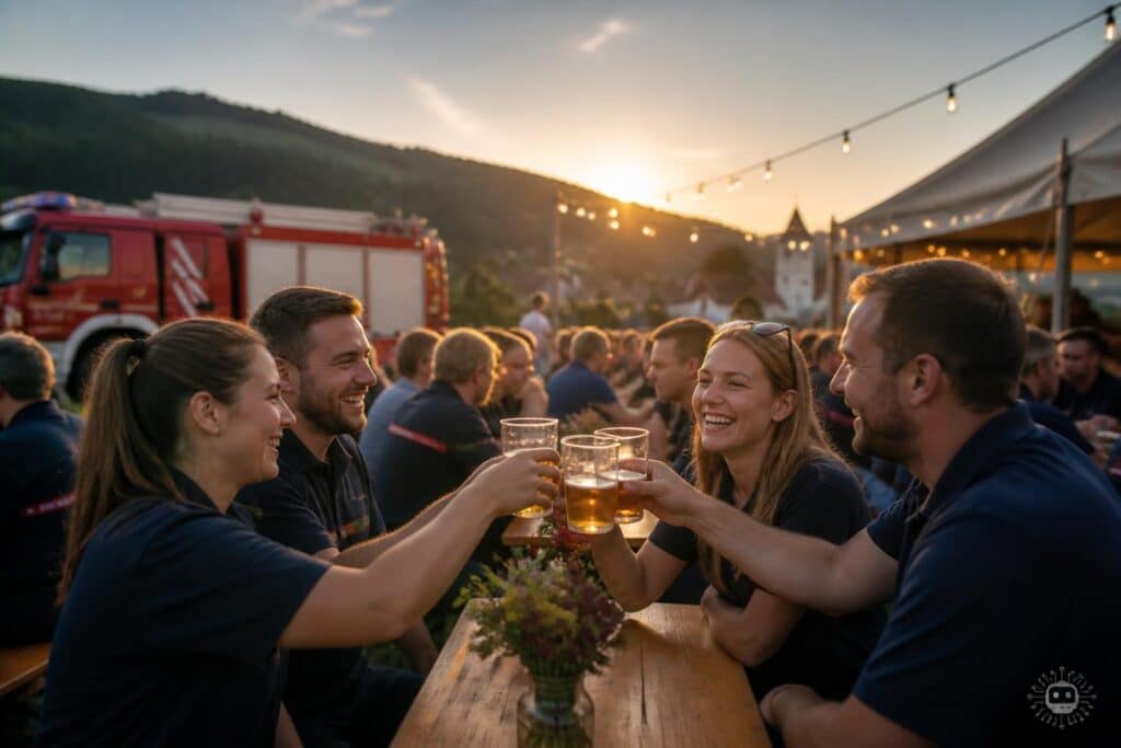Ausgezeichnete Stimmung am Feuerwehrfest im Gurktal