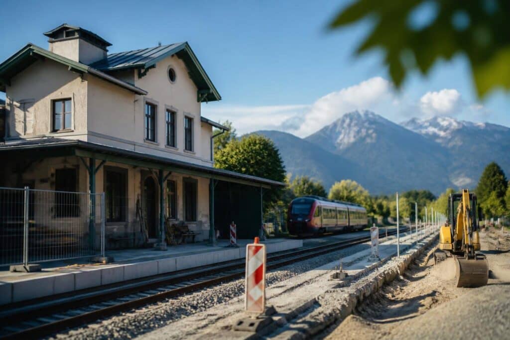Oberkärntner Bahnhof wird saniert: Was auf Fahrgäste zukommt