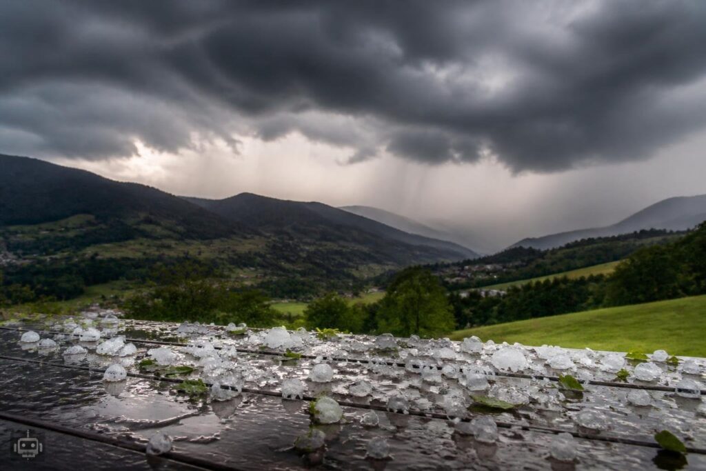 Unwetterwarnung für Teile Kärntens: Hagel im Metnitztal
