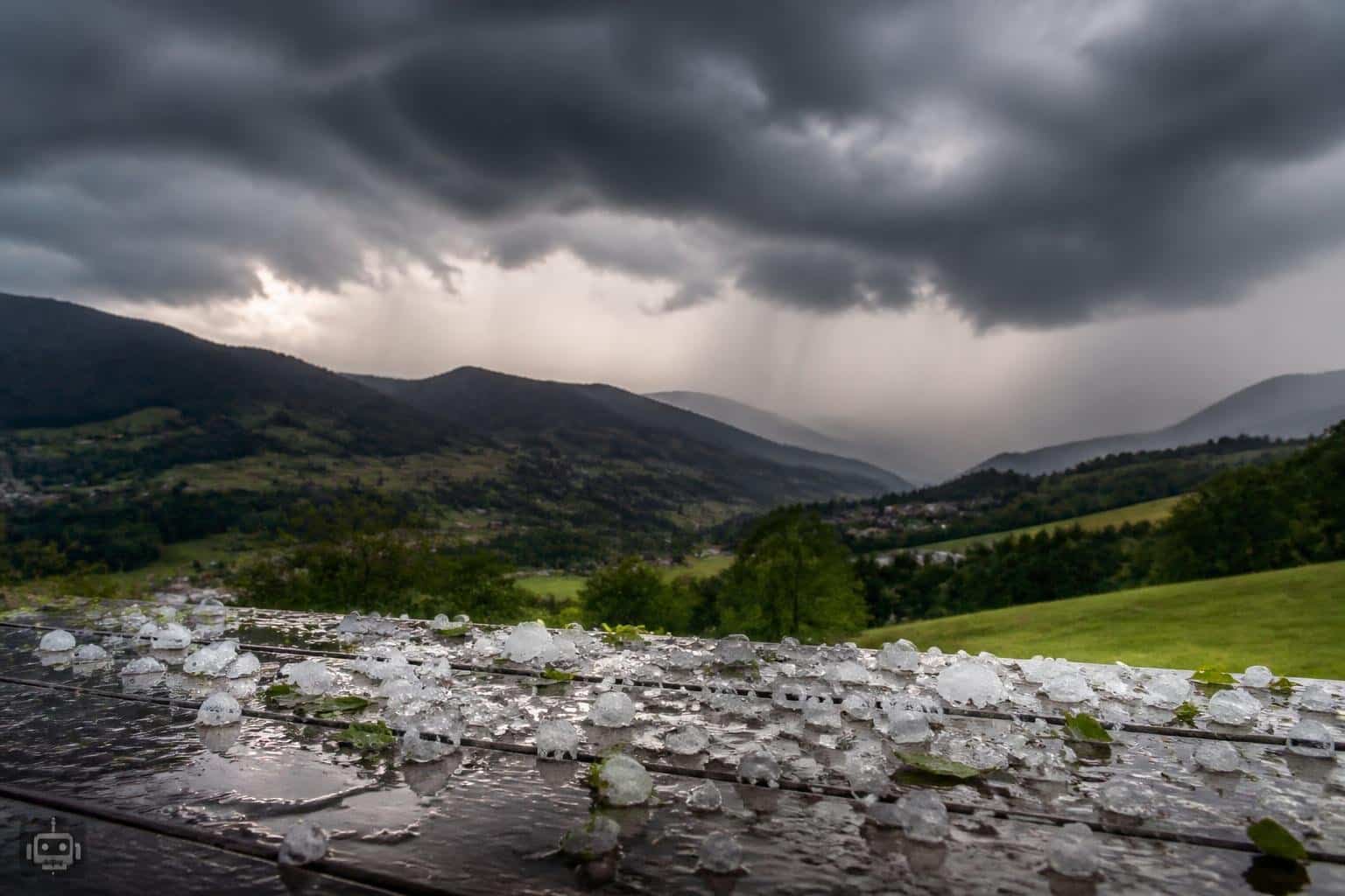 Unwetterwarnung für Teile Kärntens: Hagel im Metnitztal