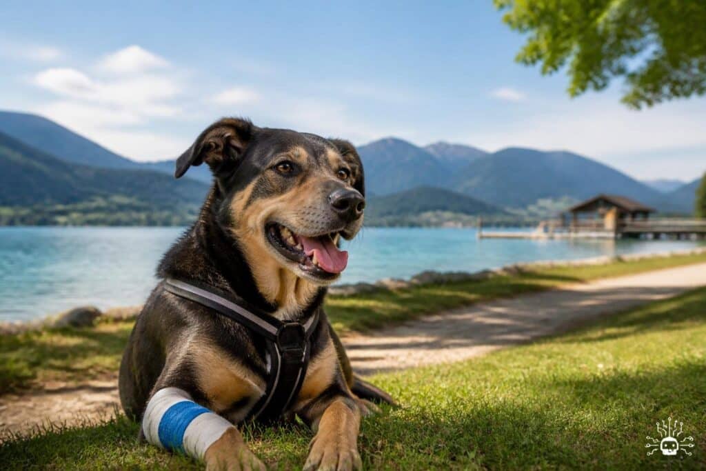 Happy End in Kärnten für schwer verletzten Hund aus Kroatien