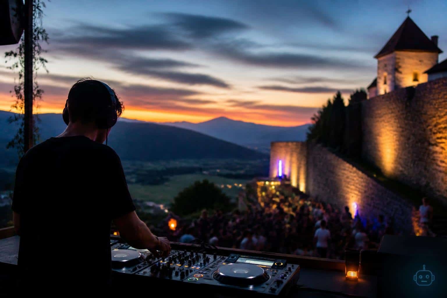 Am Schlossberg Griffen: Electric Dance mit DJs aus Salzburg und Wien