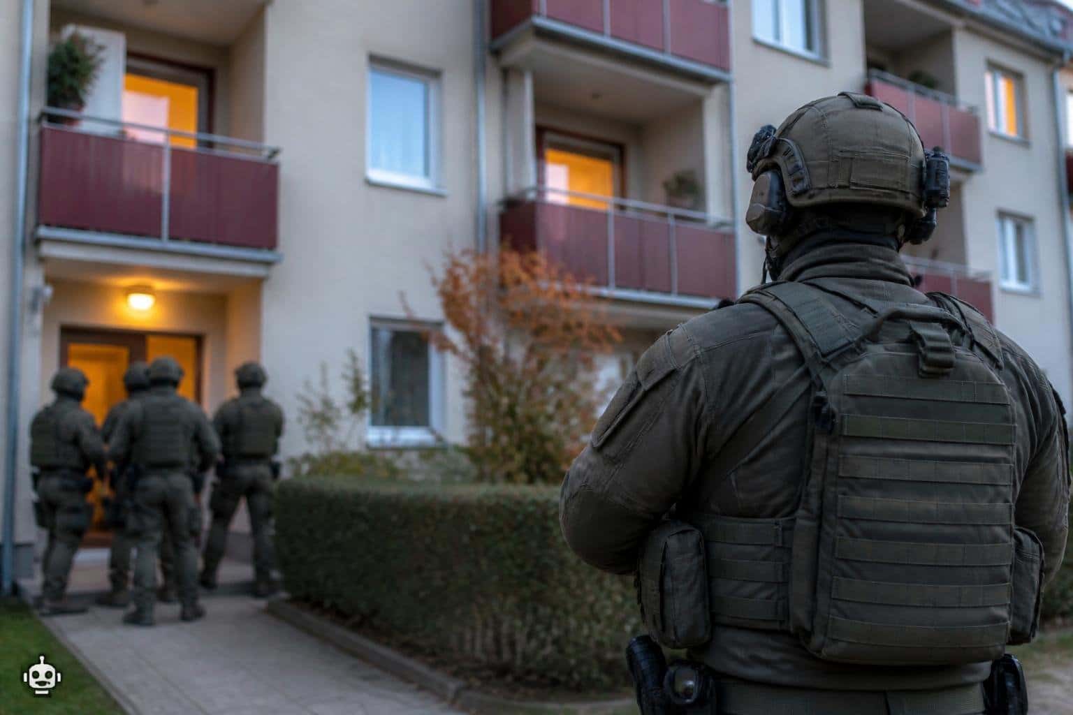 Alkoholisierte bedrohte Nachbarn mit Waffe