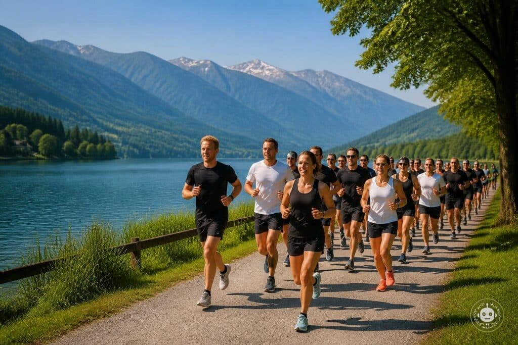 53 gegen einen! Kärntner liefen „Halbmarathon-Weltrekord“