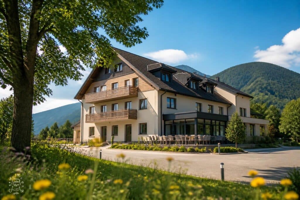 Einstiges Gasthaus im Lavanttal zu 27-Zimmer-Quartier umgebaut