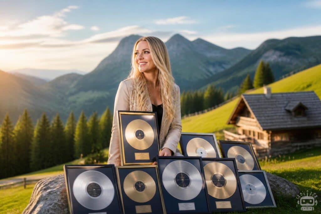 Platin und Gold: Melissa Naschenweng wurde 13-fach ausgezeichnet