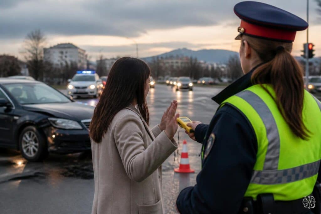 Auch Alkotest verweigert: Kärntnerin verunfallt ohne Führerschein