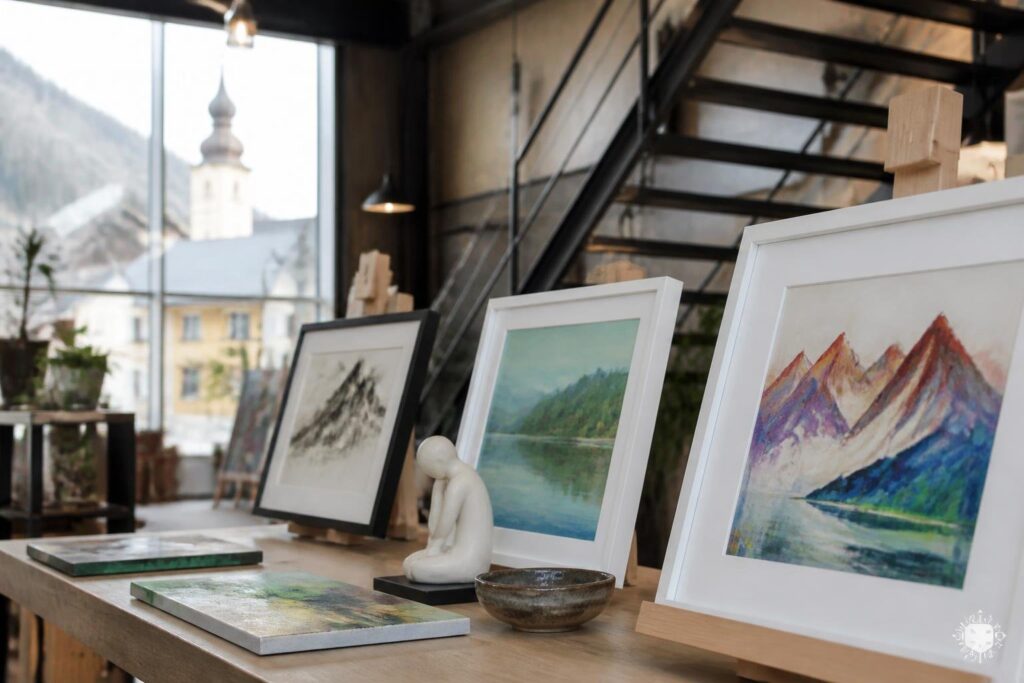 Diese Kunstwerke werden im „Step“ in Völkermarkt verkauft