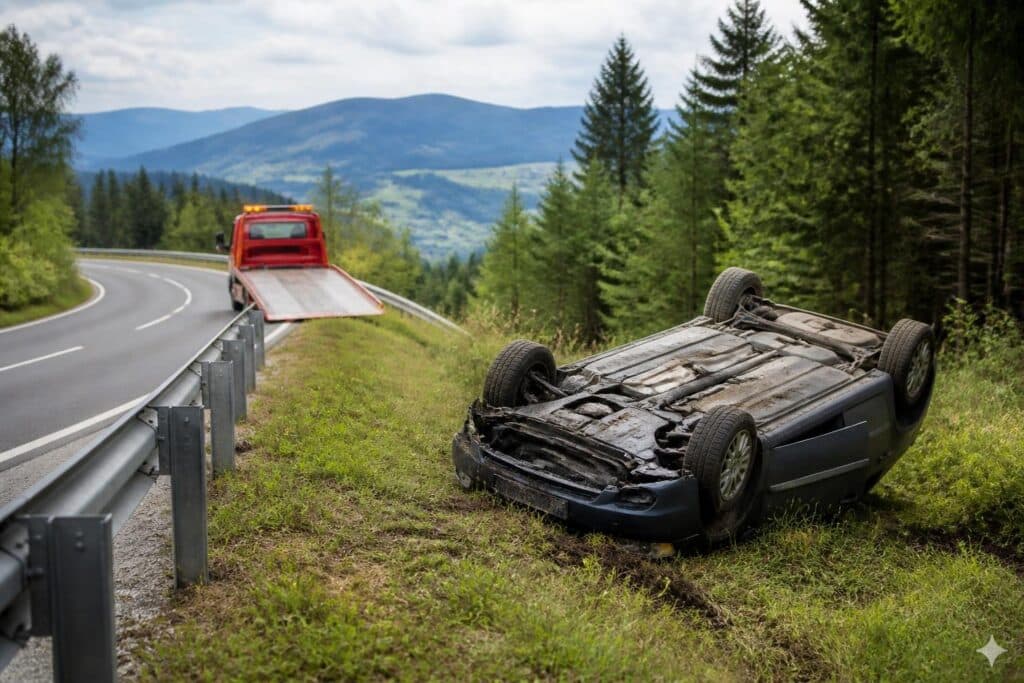 Verkehrsunfall in Dürnfeld