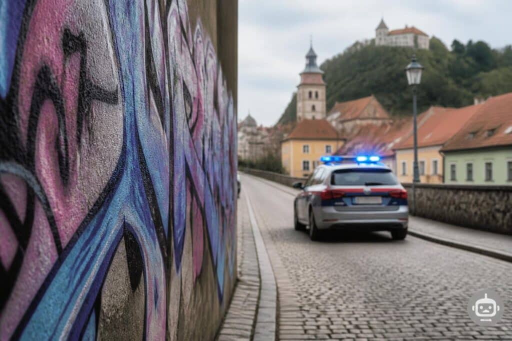 Zwei Jugendliche nach Graffiti-Serie ausgeforscht