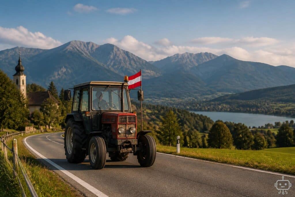 900 Kilometer unterwegs: Mit dem Traktor von Kärnten nach Medulin