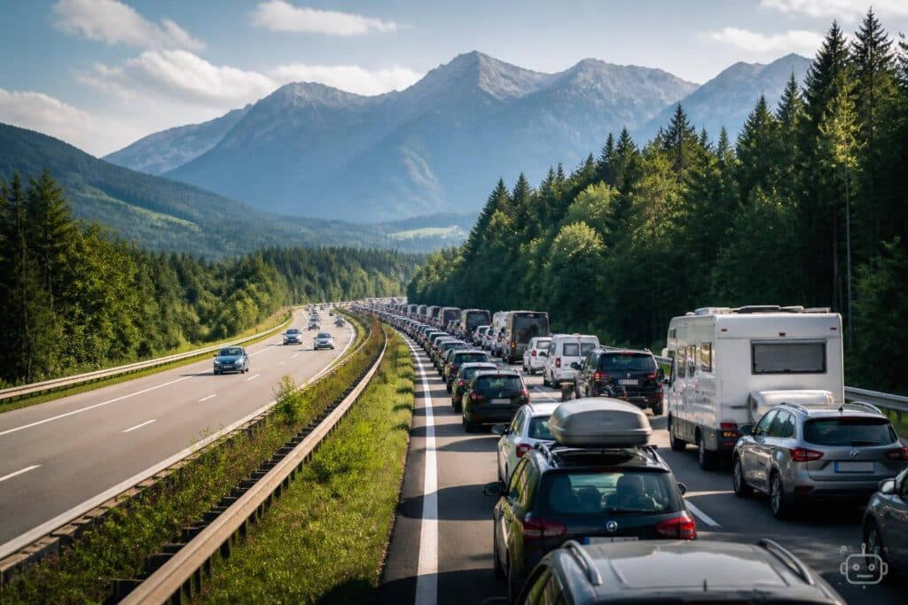 Ferienende und Späturlauber: Auf diesen Autobahnen drohen wieder Staus