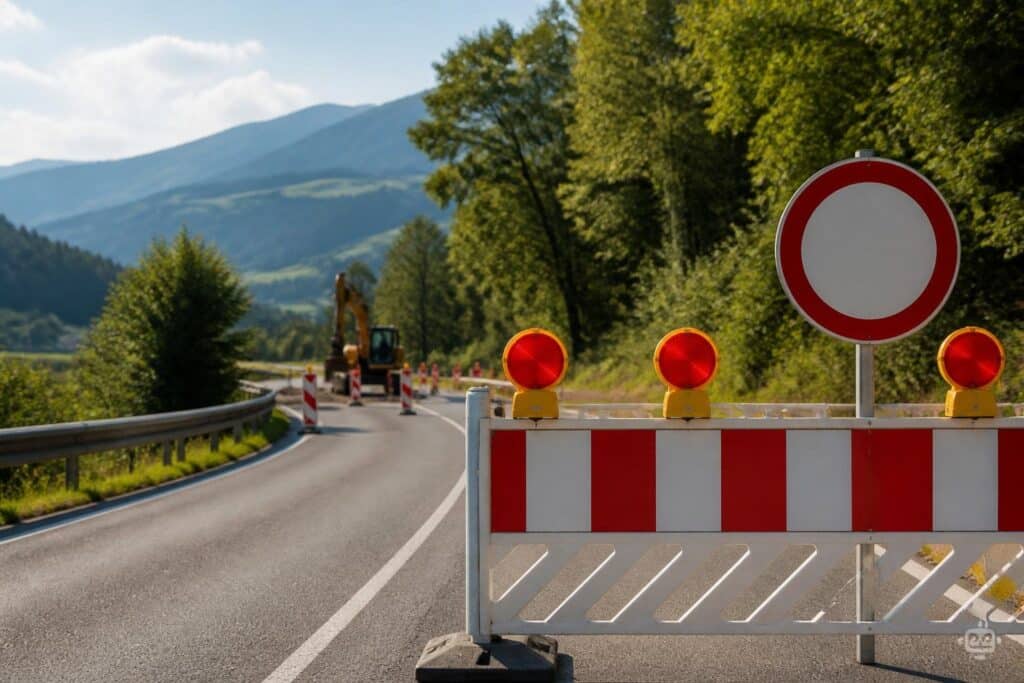 Lavanttaler Straße wegen Sanierungsarbeiten gesperrt