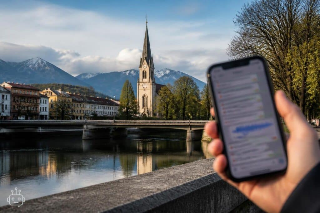 Verdacht auf gef. Drohung und Fortdauernde Belästigung im Wege einer Telekommunikation in Villach