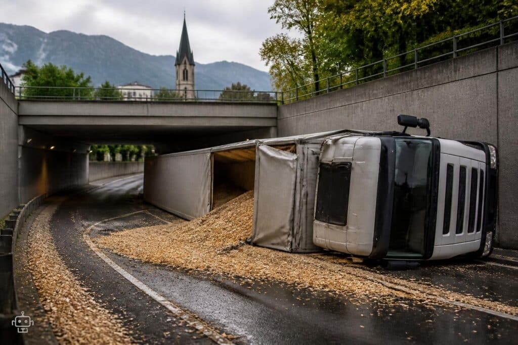 Verkehrsunfall mit Personenschaden in Villach