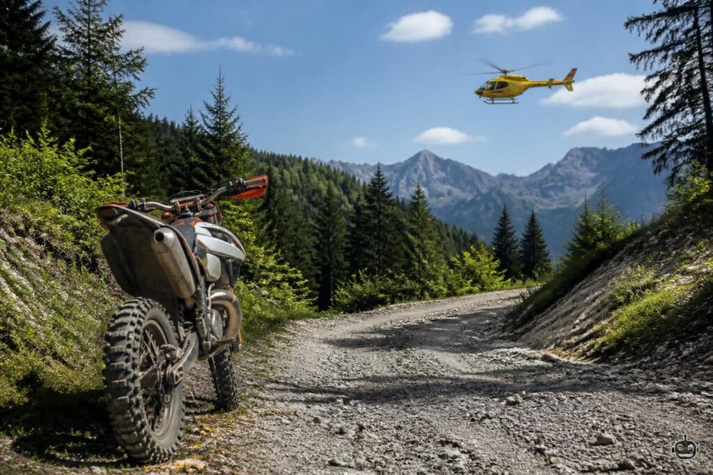 Motocross-Ausfahrt endet für Vater tödlich