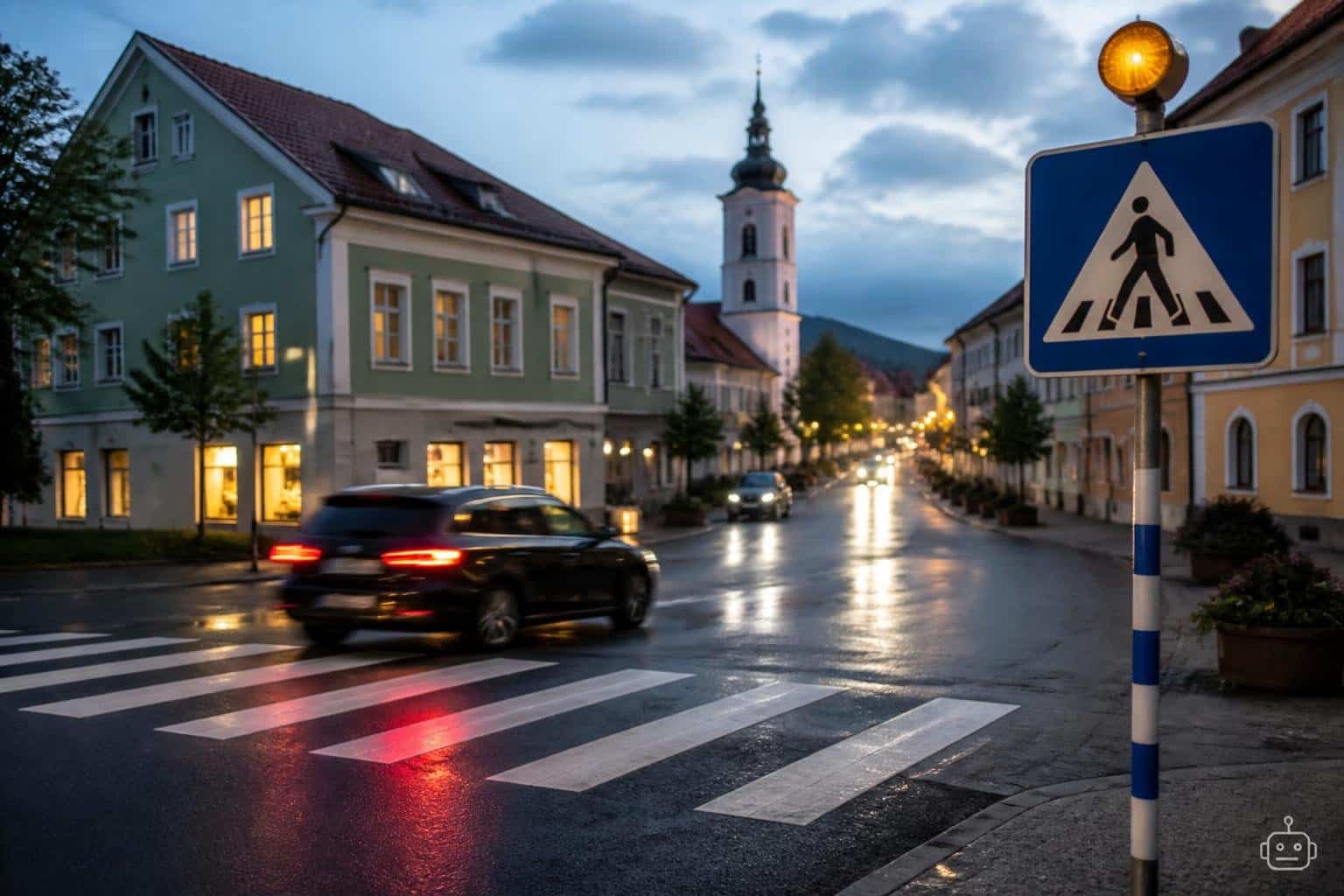 Völkermarkt: Fußgänger auf Schutzweg von Auto erfasst