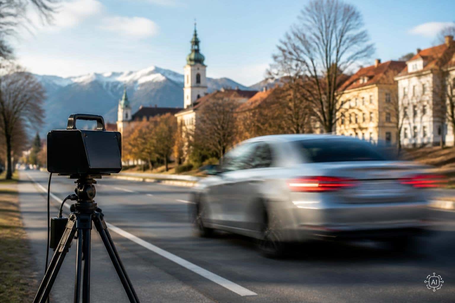 Massive Geschwindigkeitsüberschreitung in Klagenfurt