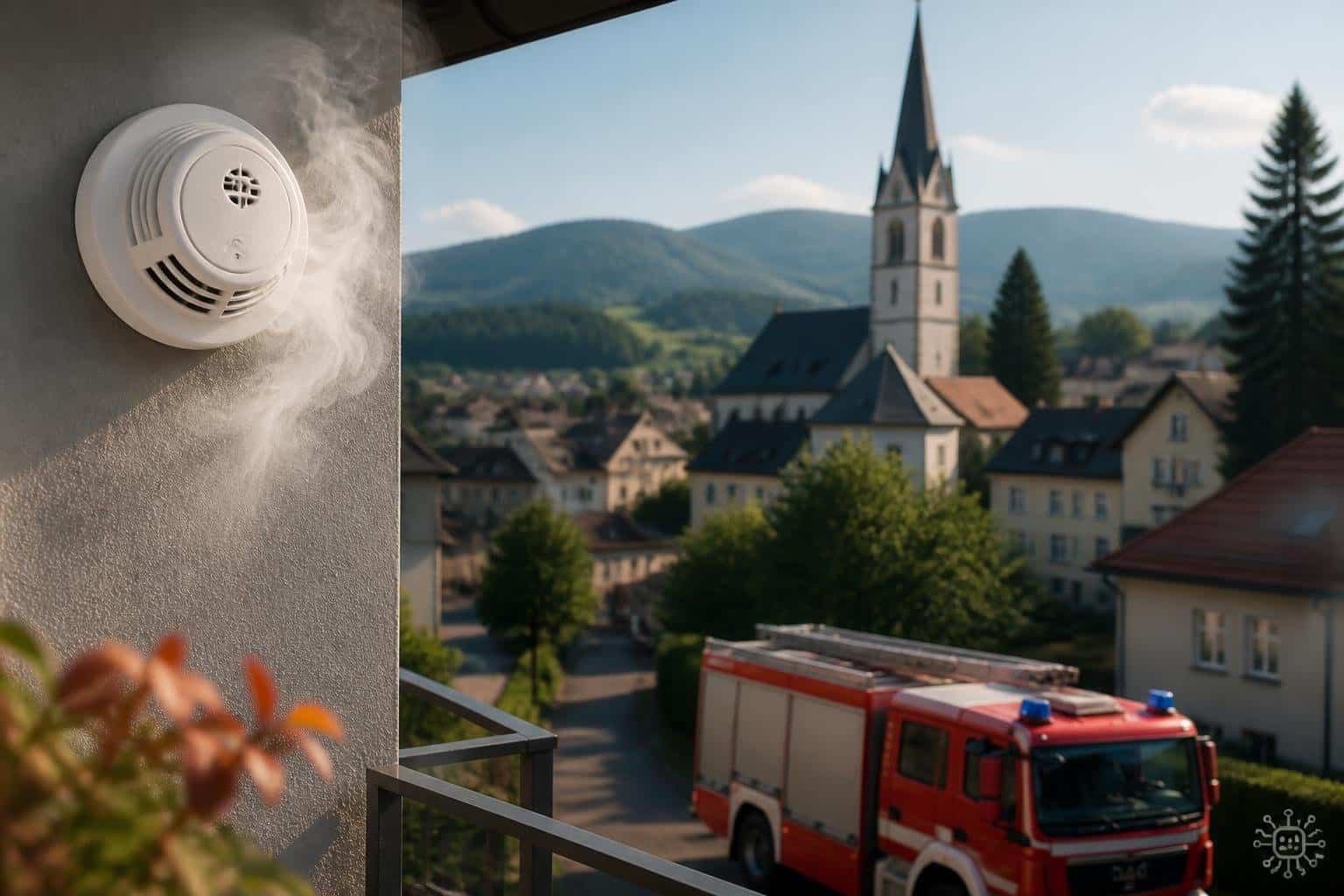 Heimrauchmelder, Nachbarn und Feuerwehr retteten Kärntnerin