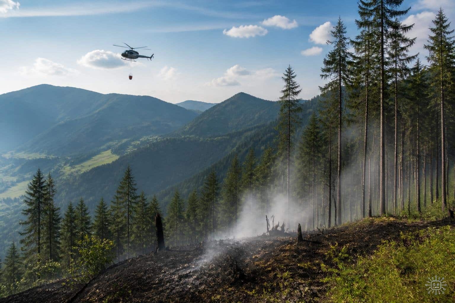 Brandereignis im Bezirk Hermagor
