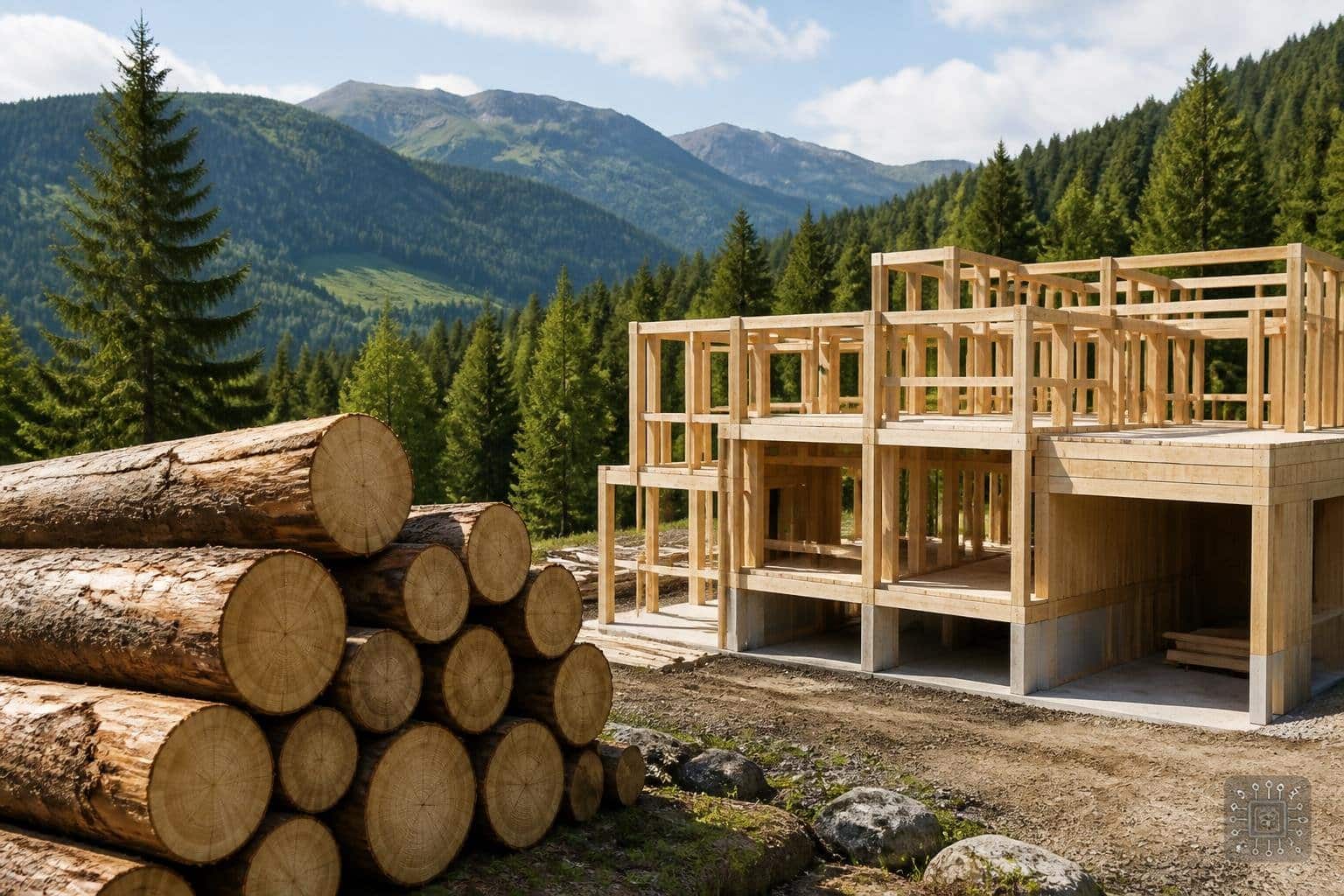Holzbranche will Klimanutzen des Waldes außer Streit stellen