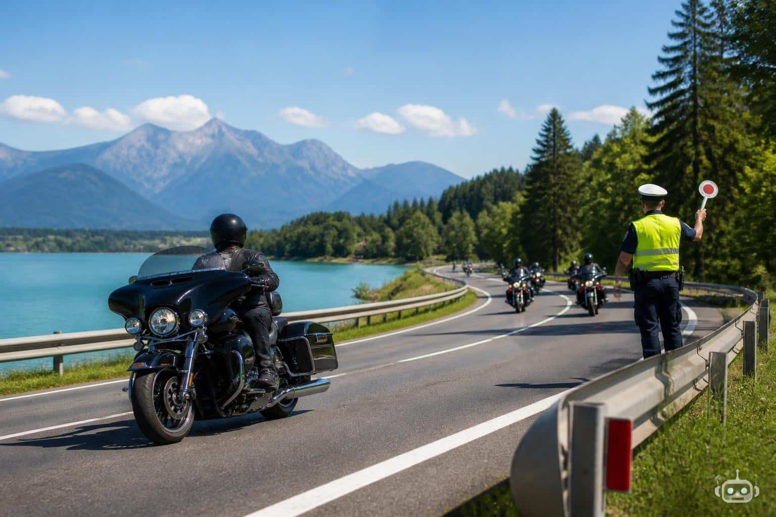 Bike Week bringt Sperren rund um Faaker See