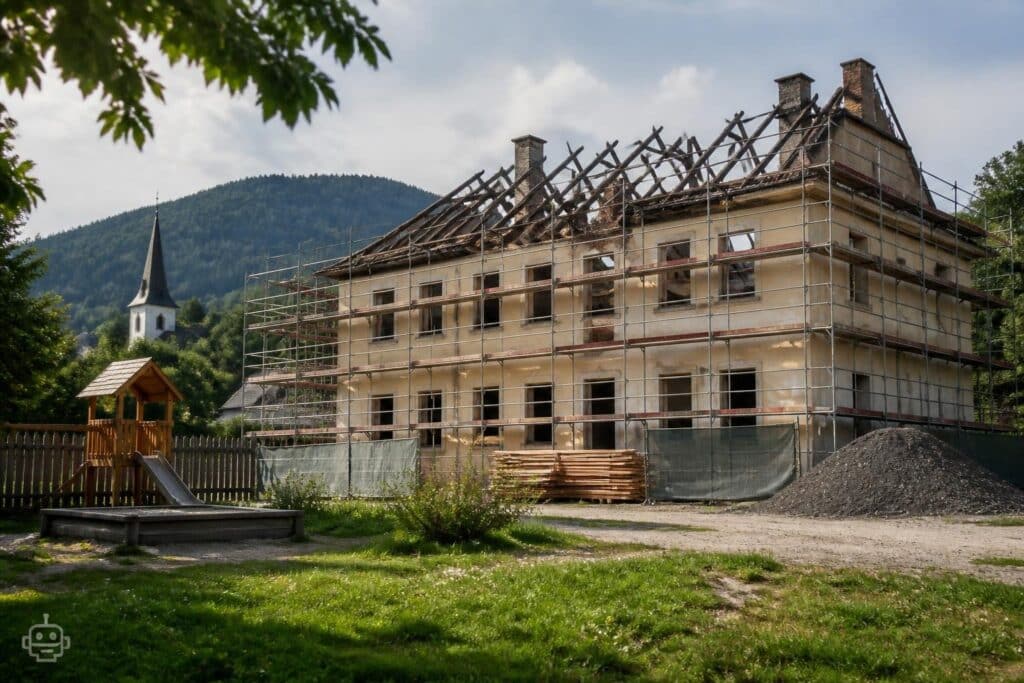 Nach Brand: Kärntner Volksschule wird bis Herbst 2027 fertig