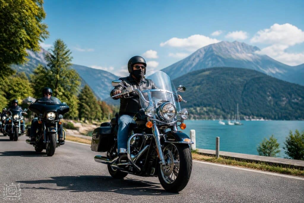 Am Faaker See knattern wieder die Motoren der Harleys