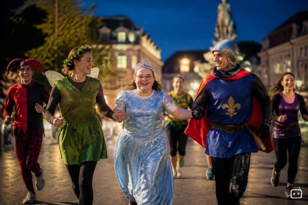 Märchenhafter Erfolg beim Nightrun
