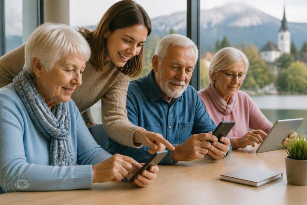 Kostenlose Smartphone-Kurse für Senioren