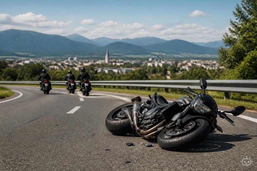 Verkehrsunfall mit Personensachen in Klagenfurt