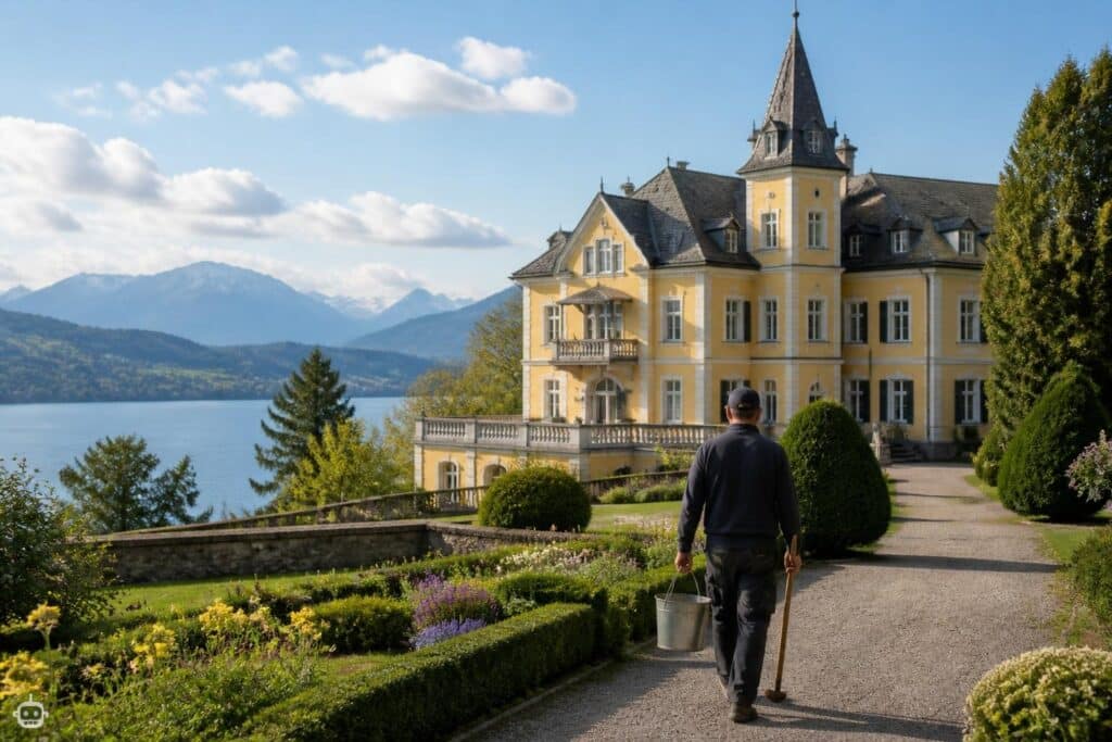 170 Bewerber: Wörthersee-Promi findet „Hausmeister“ für Schloss