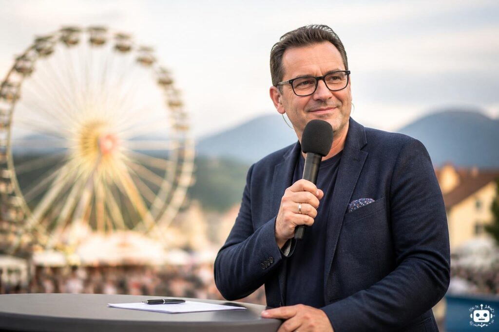 Moderator: „Ich bin auf der Bühne ein anderer Mensch“