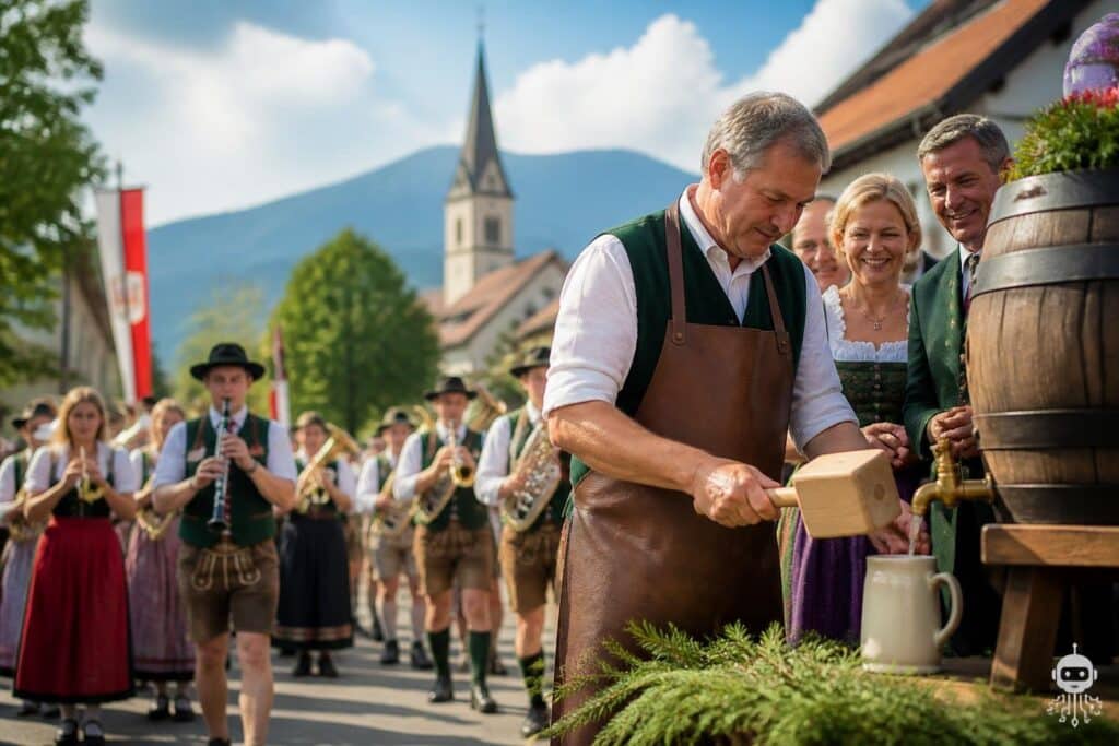 Festzug und Bieranstich leiten Bleiburger Wiesenmarkt ein