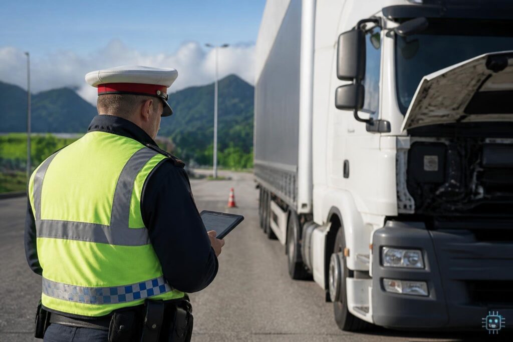 Lkw mit gefährlichen Mängeln gestoppt