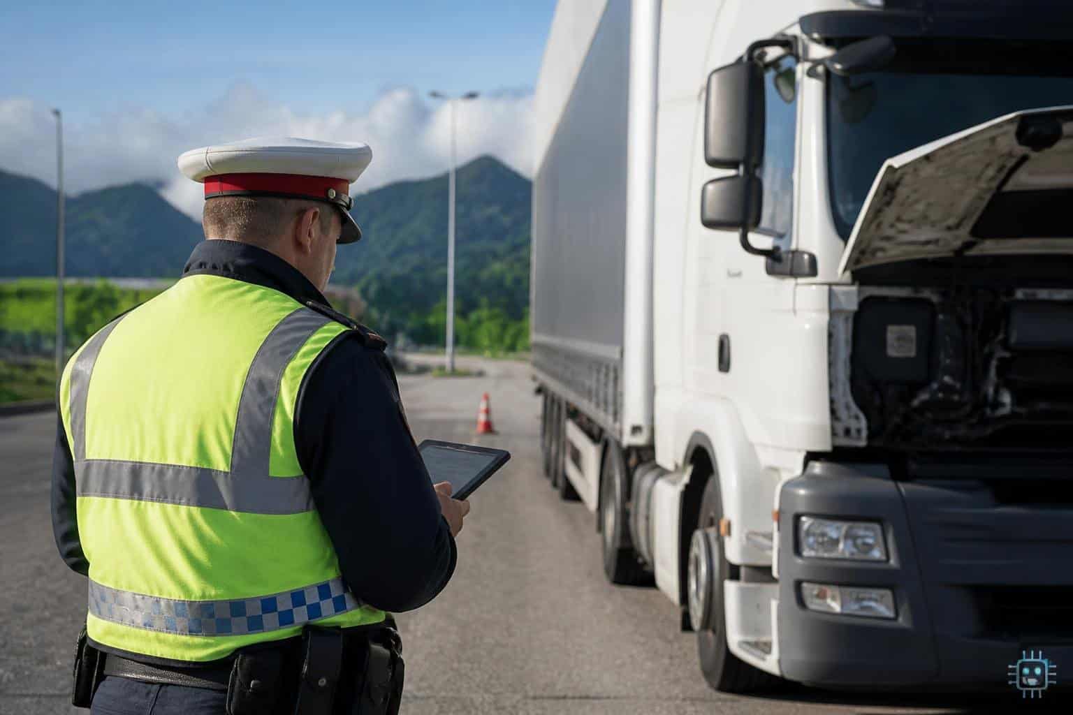 Lkw mit gefährlichen Mängeln gestoppt