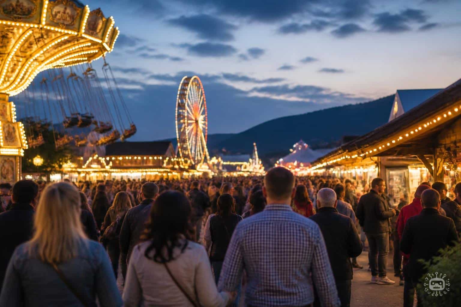 Besucheransturm am Samstagabend zum Bleiburger Wiesenmarkt