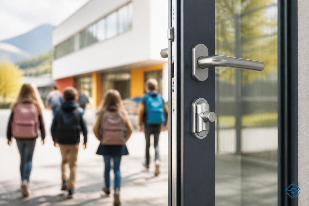 Sechs Wolfsberger Volksschulen erhalten elektrische Türschlösser