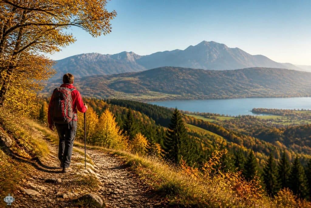 Der goldene Wanderherbst steht in St. Veit vor der Tür