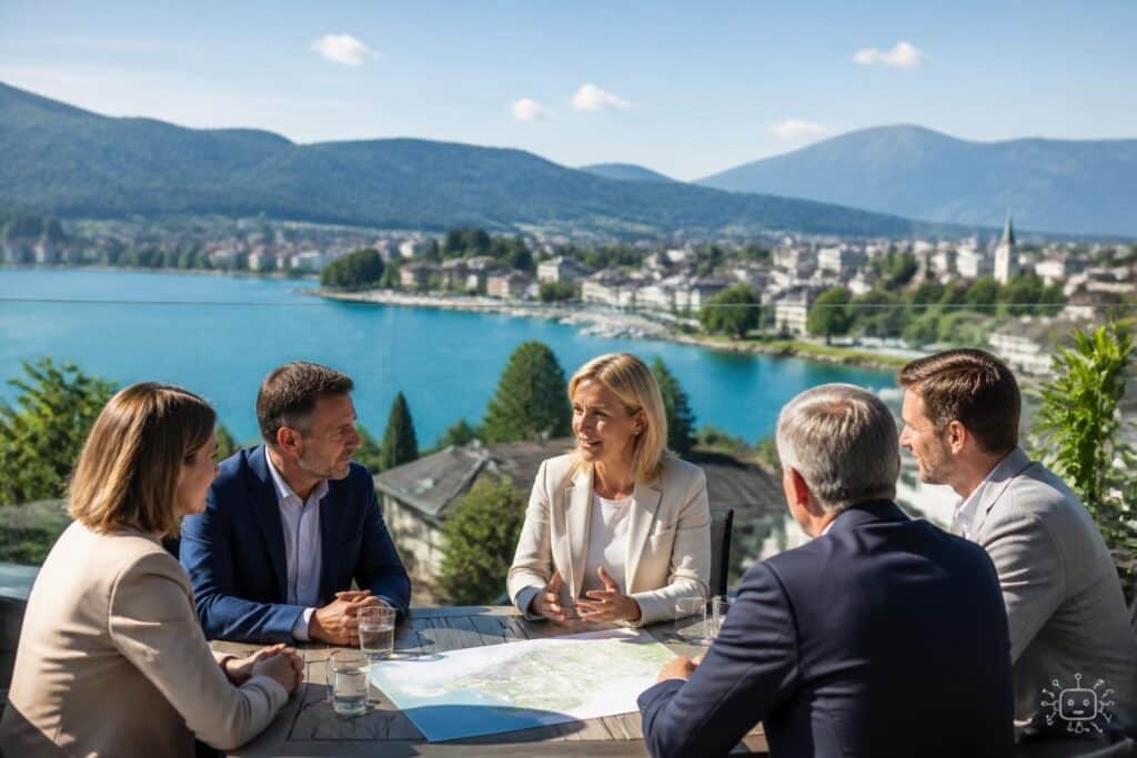 Austausch über Veldens nächste Projekte