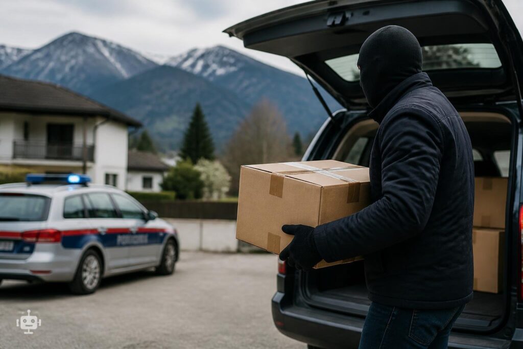 Einbrecherbande verschickte Beute von Österreich nach Chile