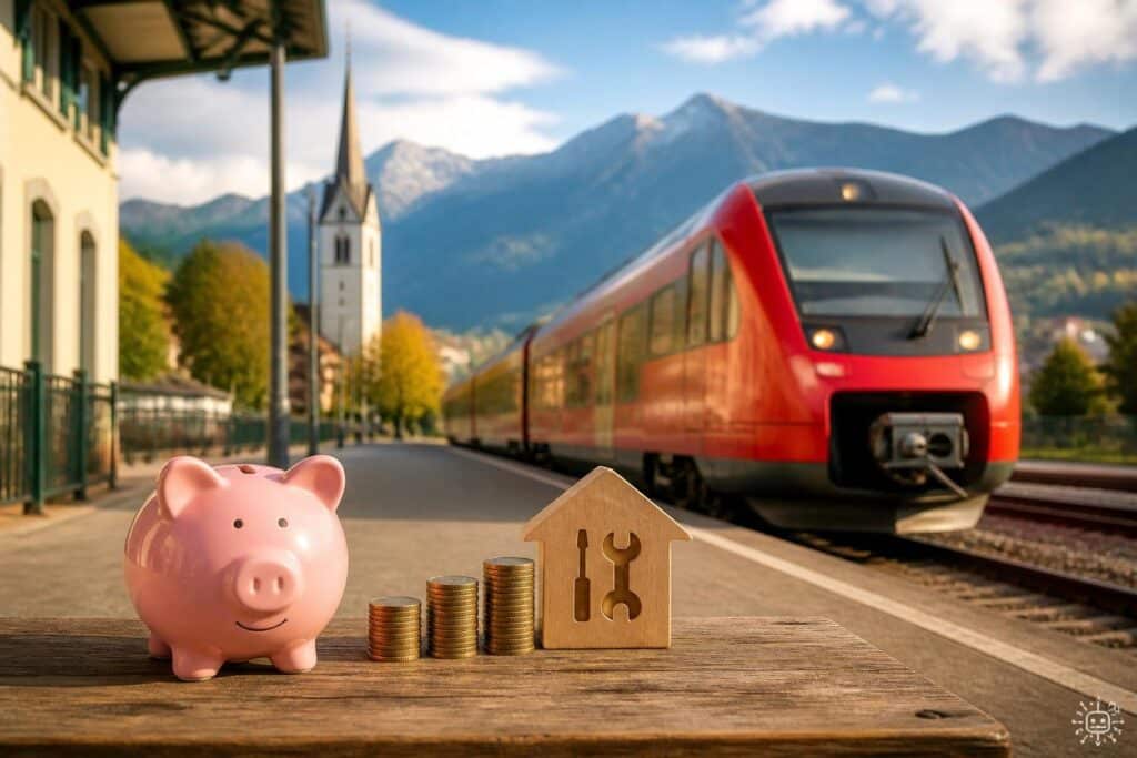 Gemeinden werden bei Bahnhöfen entlastet