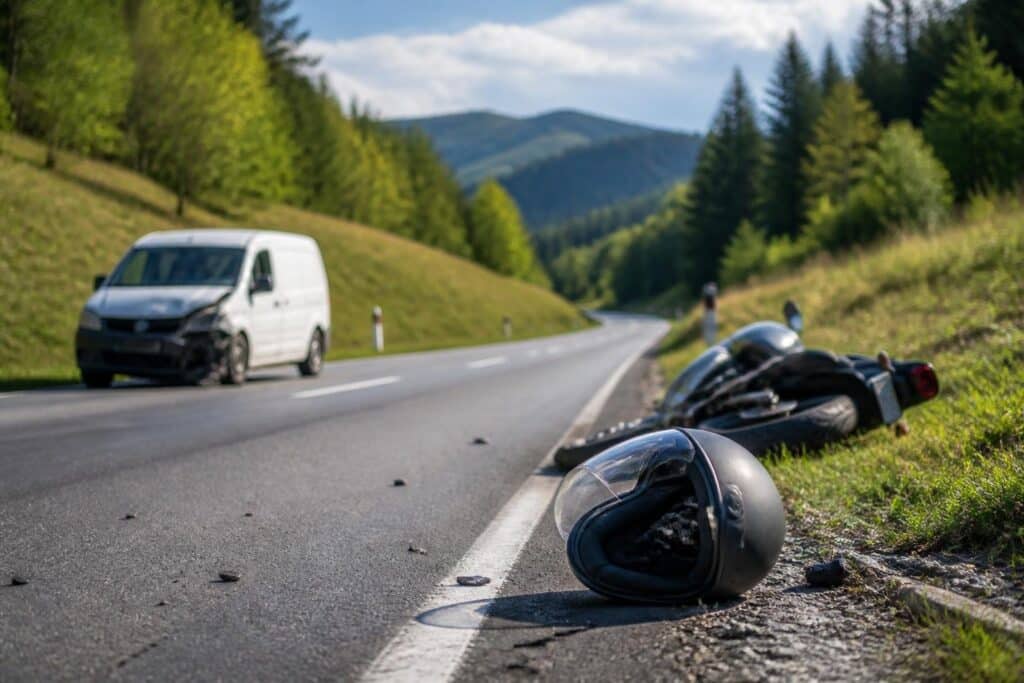 Motorradfahrer stirbt nach Frontalzusammenstoß
