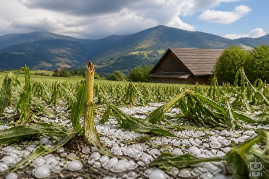 Hagel richtete 150.000 Euro Schaden in Mittelkärnten an