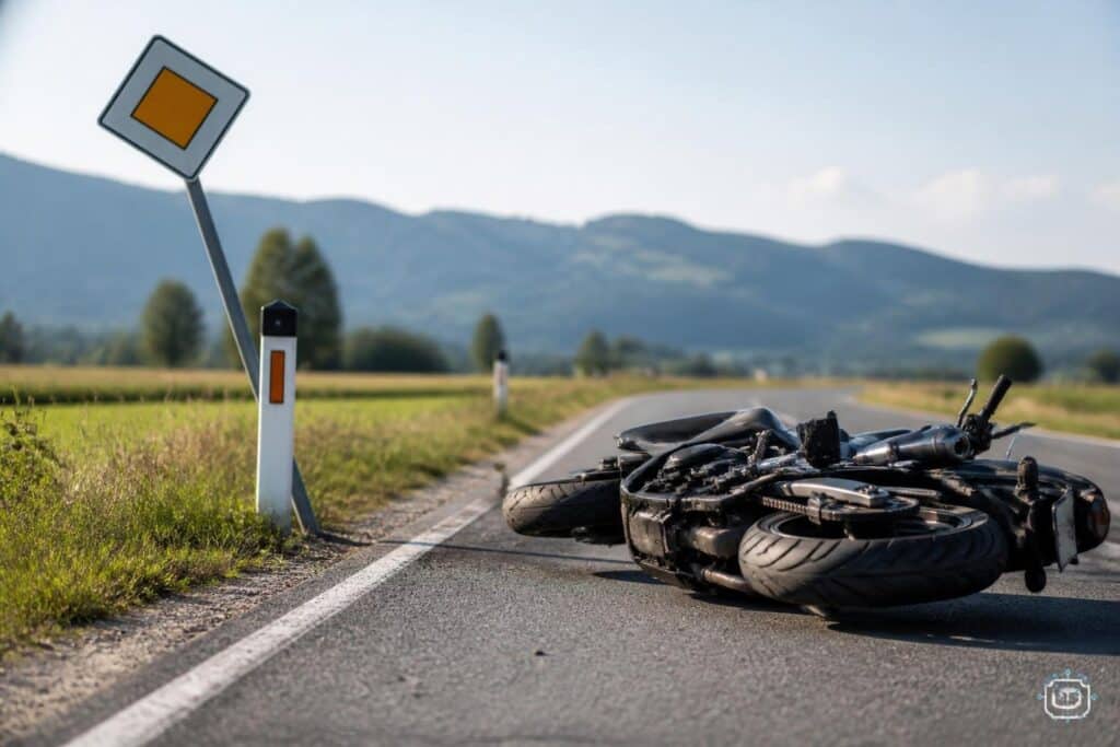 Motorradunfall in Sittersdorf