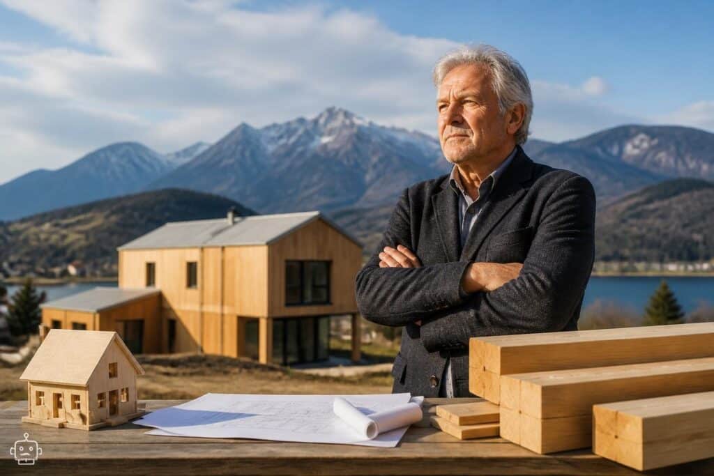Holzbau-Pionier will Standort wachrütteln: „Eigenheim unleistbar“