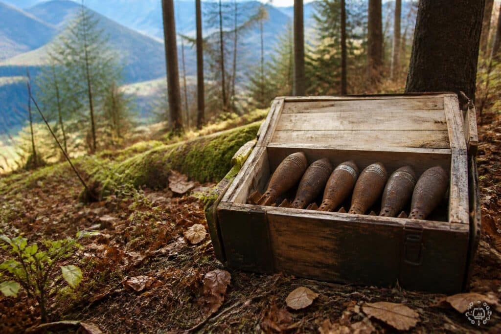 Achtjähriger findet gefährliche Granaten im Wald