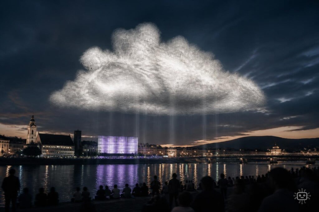 Visualisierte Klangwolke brachte Linz den Weltuntergang