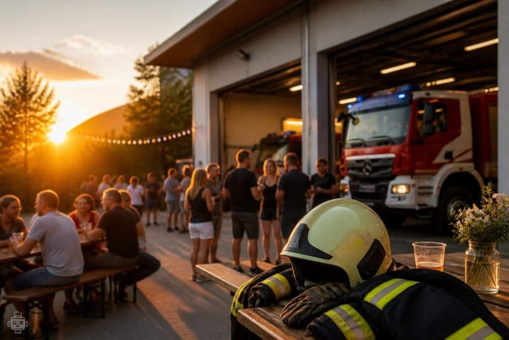Feuerwehrfest in Althofen: Wenn das Rüsthaus zur Partyzone wird