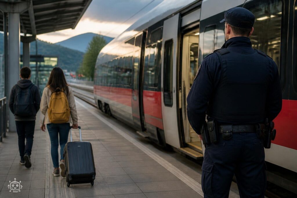 Verhaltensregeln in Bus und Bahn